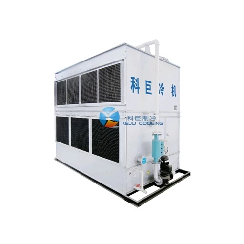How does a counter flow closed water cooling tower work in a process cooling ...